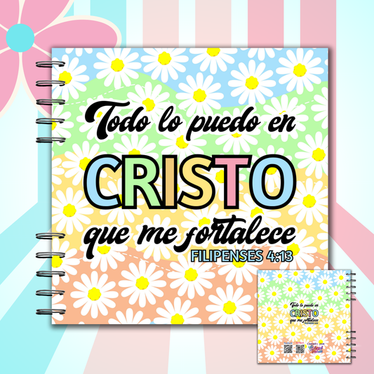 Planificador Semanal "Todo lo puedo en Cristo que me fortalece"